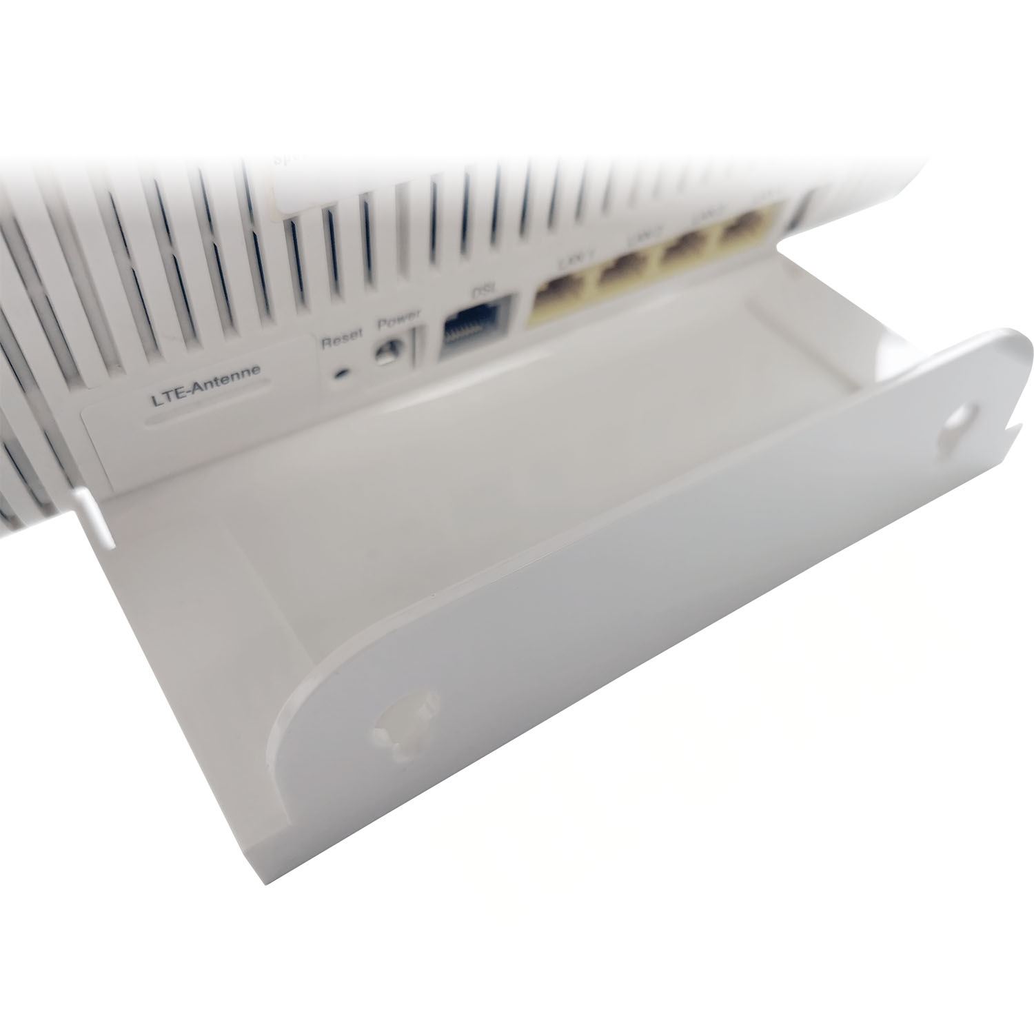 TelOFax Shop Wandhalterung Original Telekom für Speedport Hybrid weiß Kommunikation und